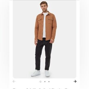 Tentree /Shirt /Quilted Button up Jacket/Shirt